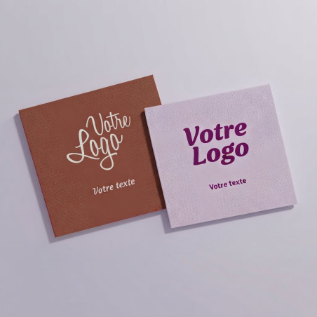serviette microgaufré pliage 1/4 coloré