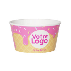 Pot à glace personnalisé | Fournisseur de Packaging alimentaire